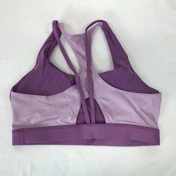PELETON ~ WOMENS MEDIUM ~ PURPLE RACERBACK SPORTS BRA - Picture 4 of 5